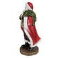 Pai Natal Vintage 23cm  - Thumbnail 2