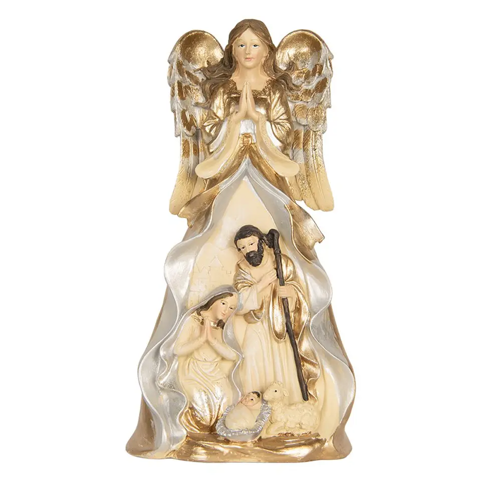 Sagrada com Anjo 31cm  1