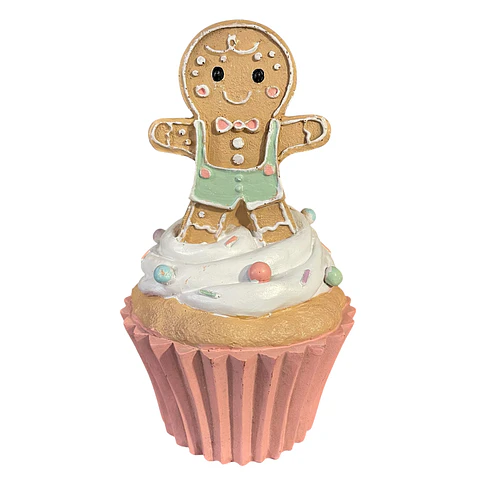 Cupcake Natal 16cm 