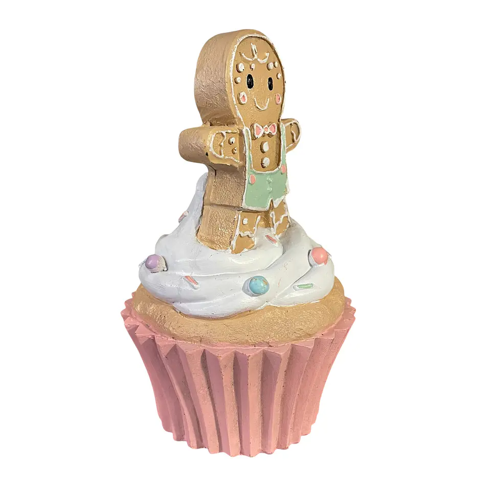 Cupcake Natal 16cm  2