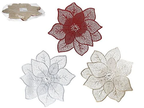 Individual Flor Natal 43cm 
