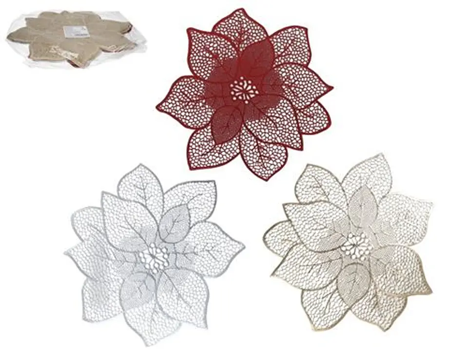 Individual Flor Natal 43cm  1
