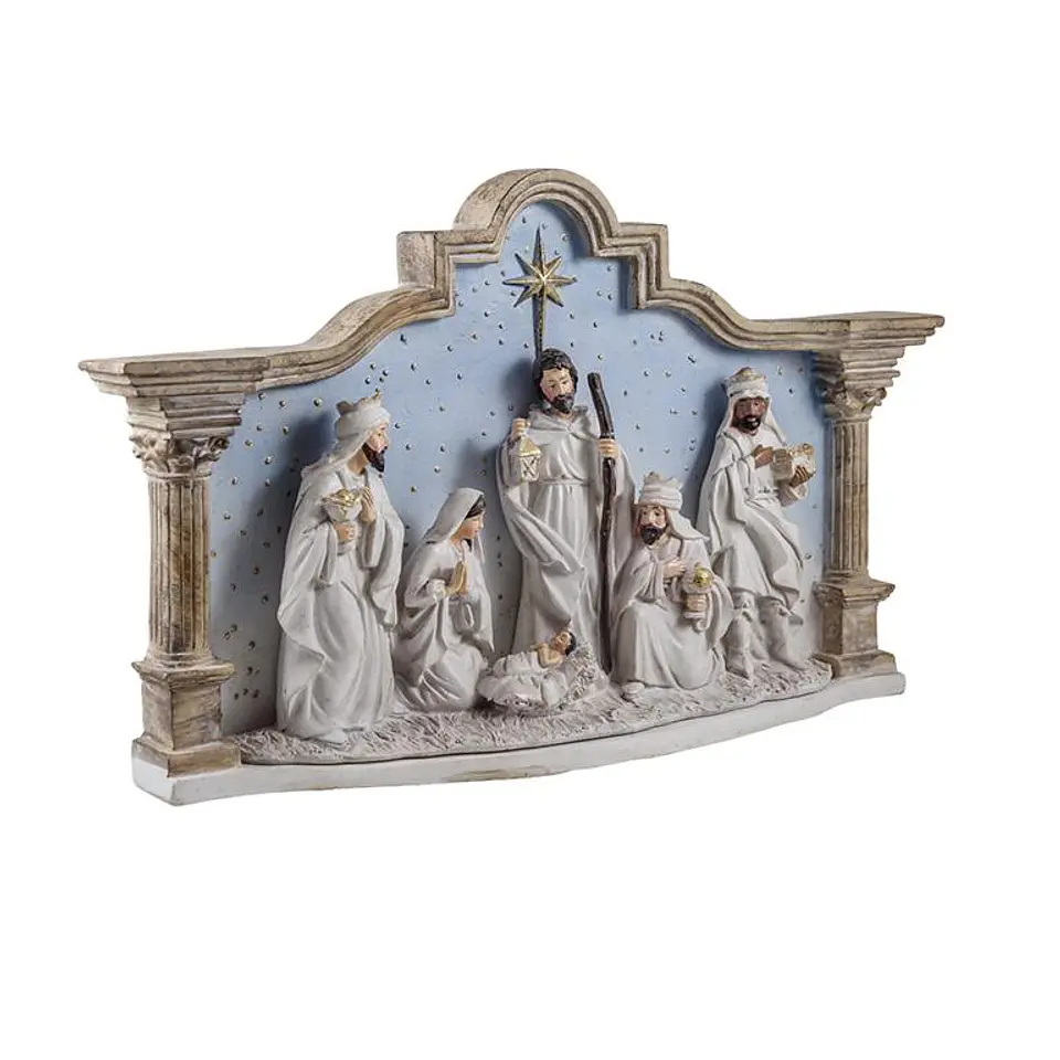 Presépio Estrelas Azul – 39 x 22 cm 1