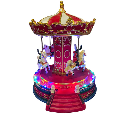 Carrossel de Natal 31cm (Marfinite) 