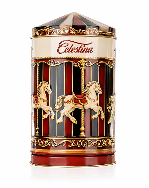 Lata de Bombons Carrossel c/Música Celestina 150g