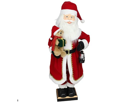 Pai Natal 110cm ( Luz Movimento Musica) 