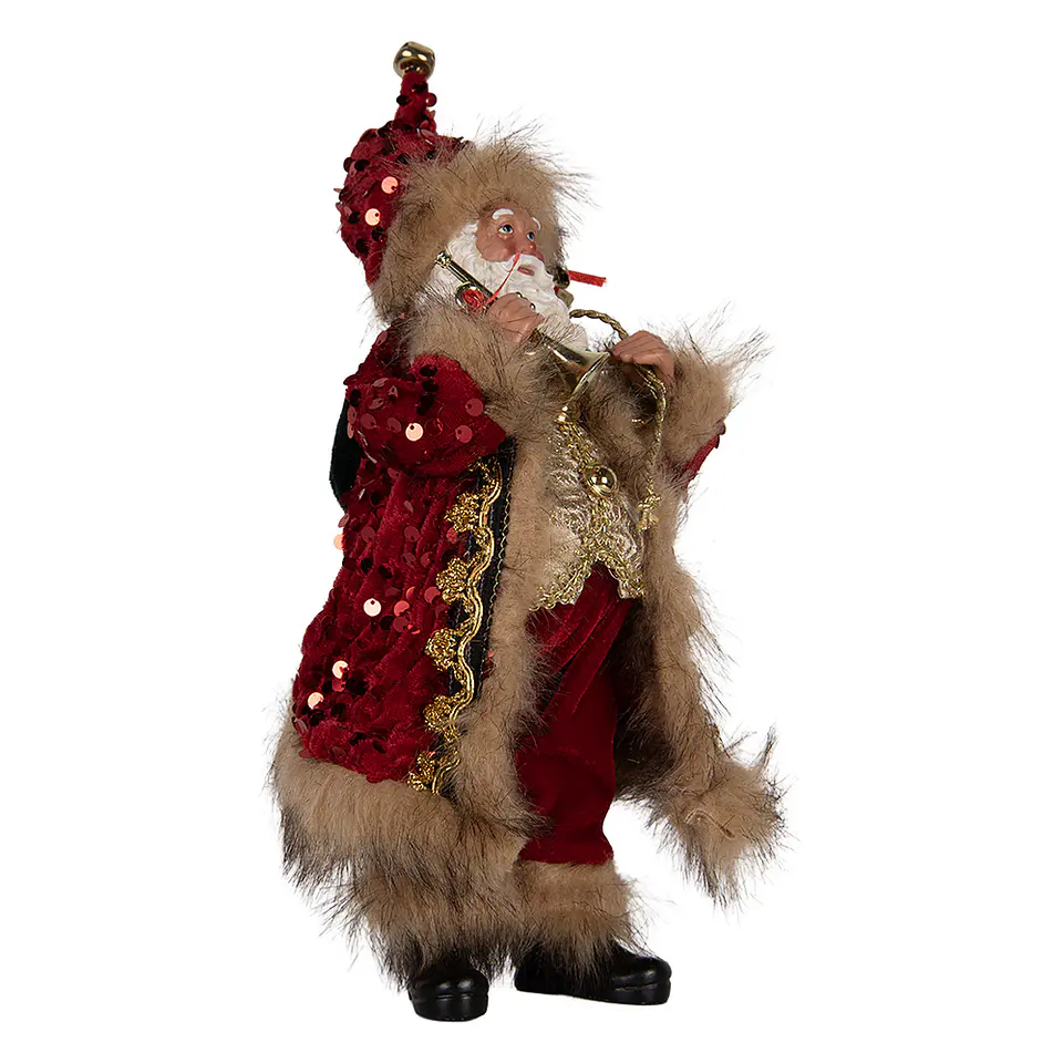 Pai Natal Lantejoulas 31cm  2