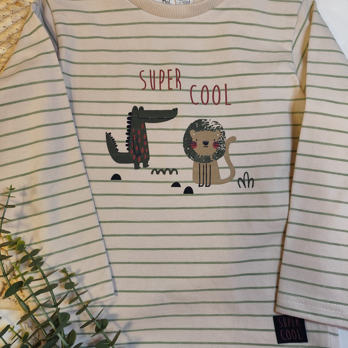 T-shirt manga comprida super cool 1