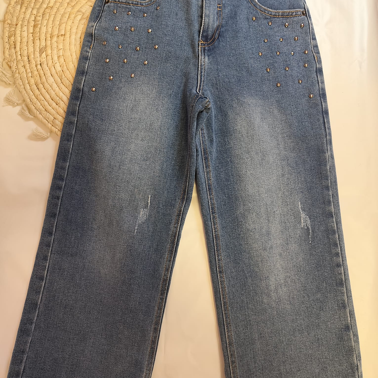 Calça ganga wide leg 1