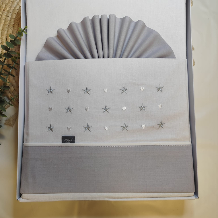 Jogo lençóis cama 1