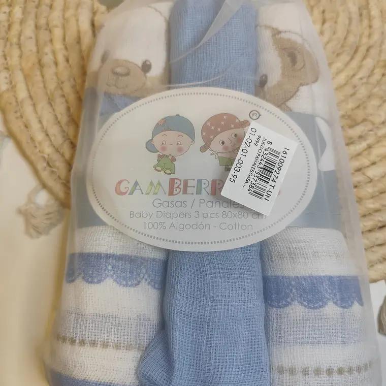 Pack 3 fraldas 3