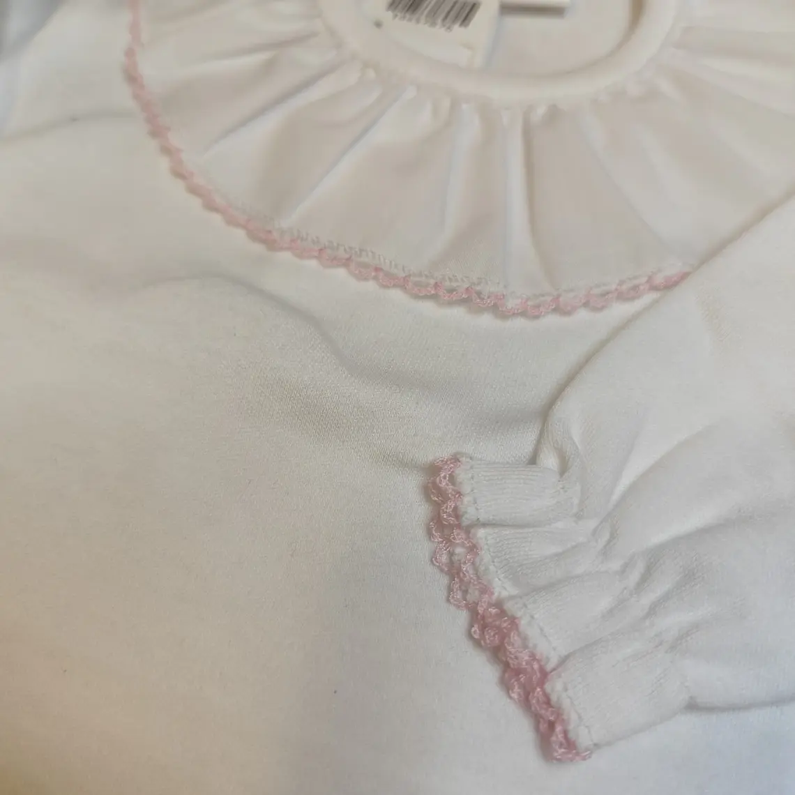 Body com carda, gola rosa 2