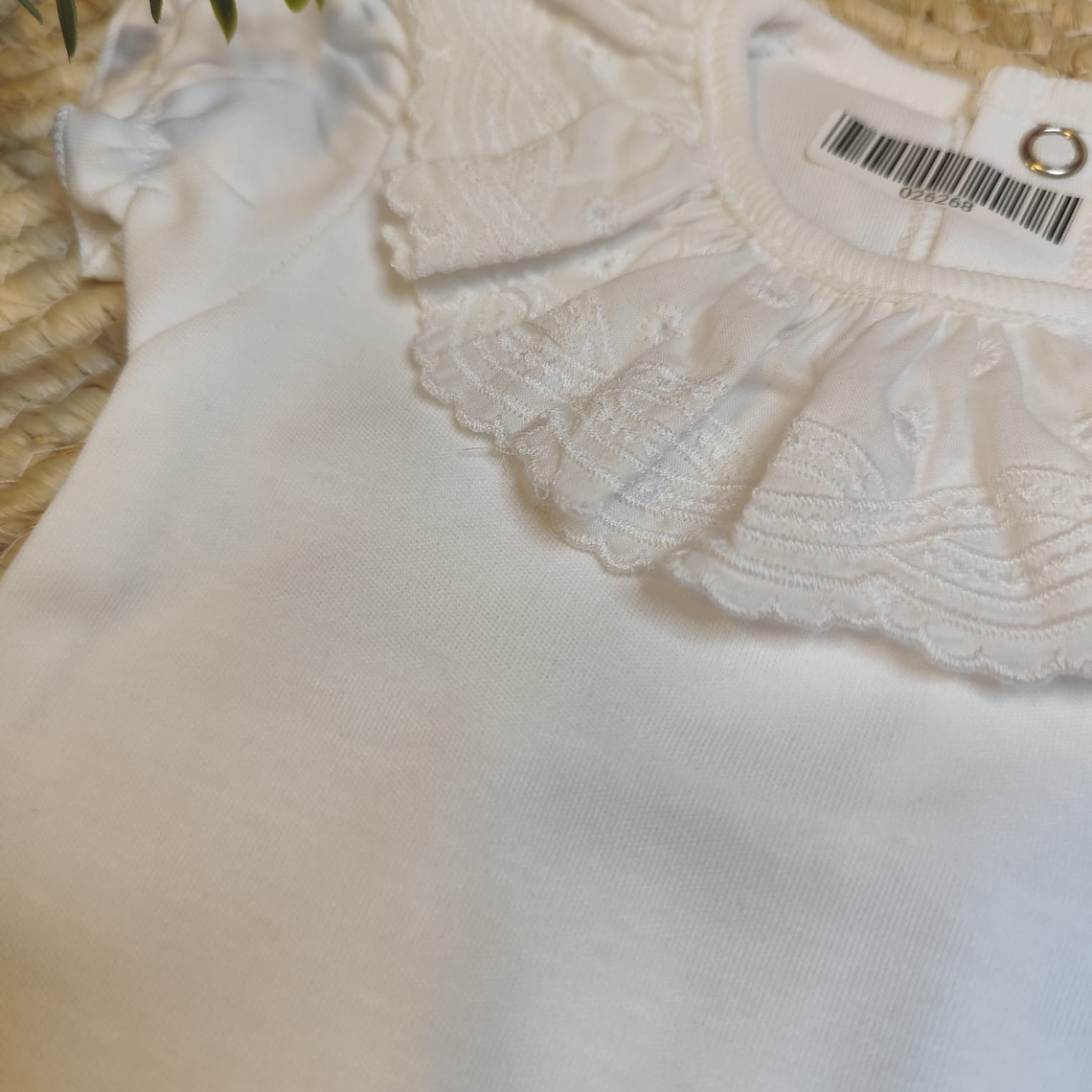 Body manga curta de algodão  4