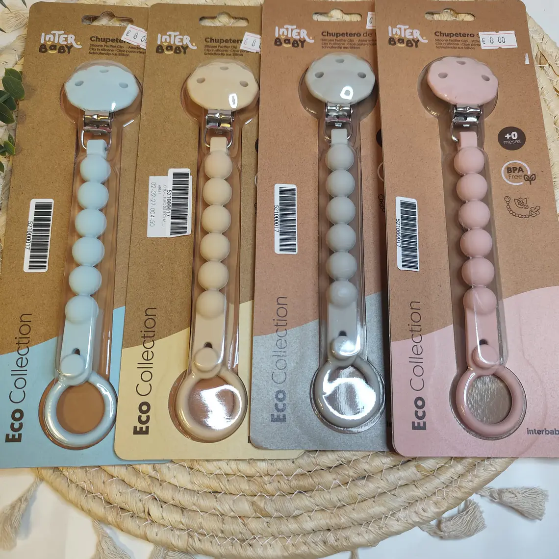 Porta chupetas silicone bolas 1