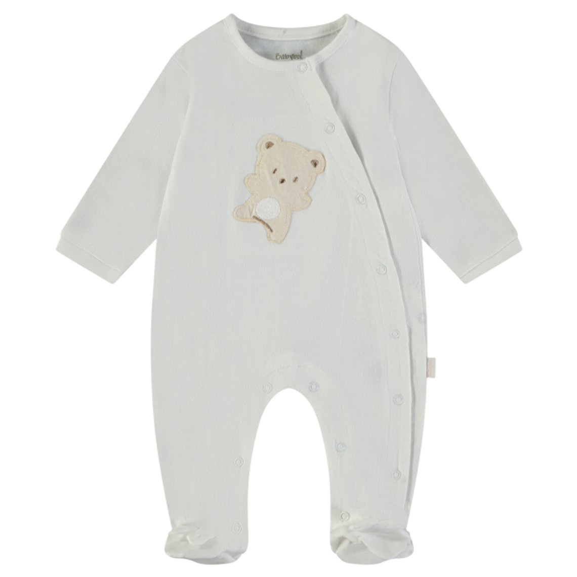 Babygrow algodão ursinho 1