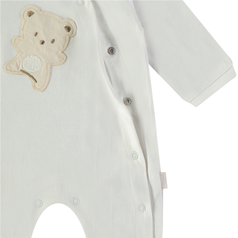 Babygrow algodão ursinho 3