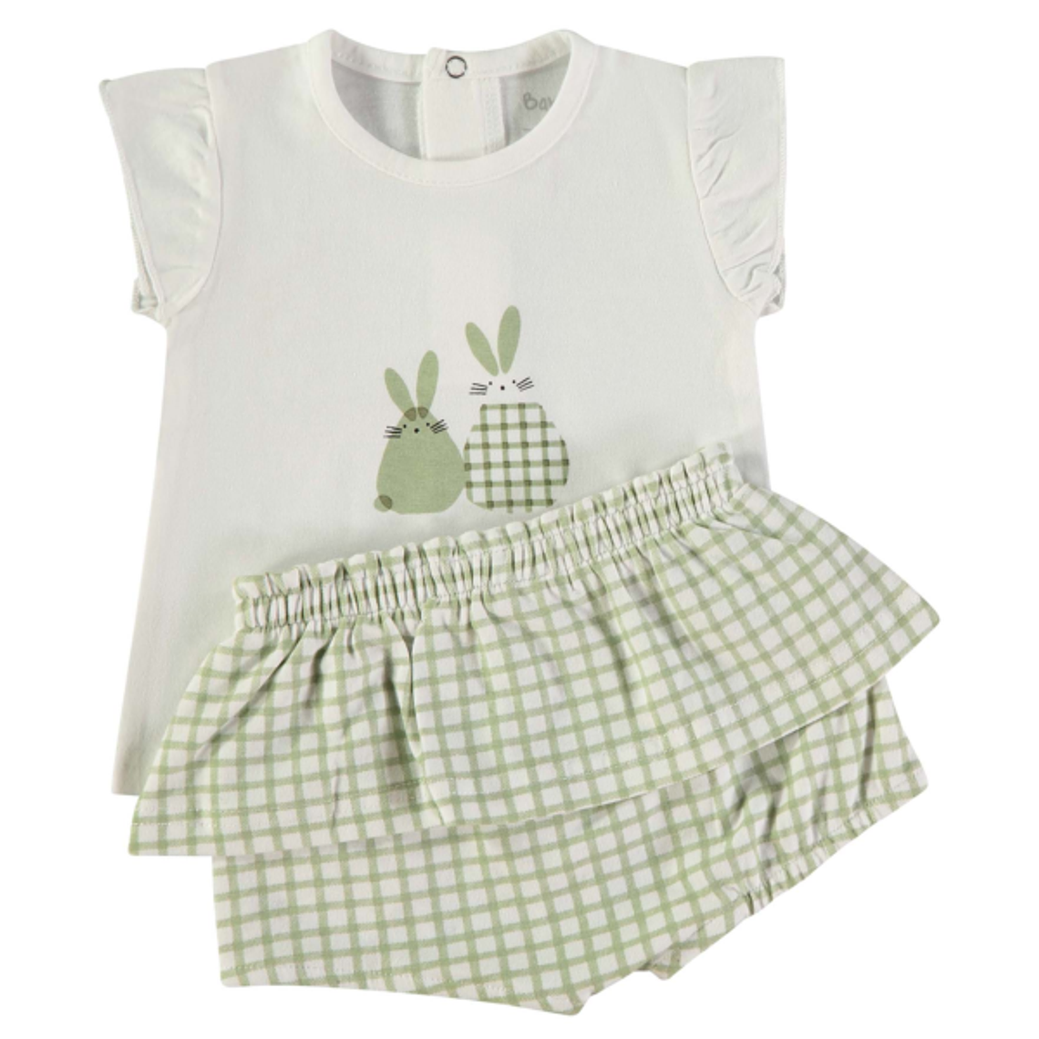 Conjunto com fofo/calção 2