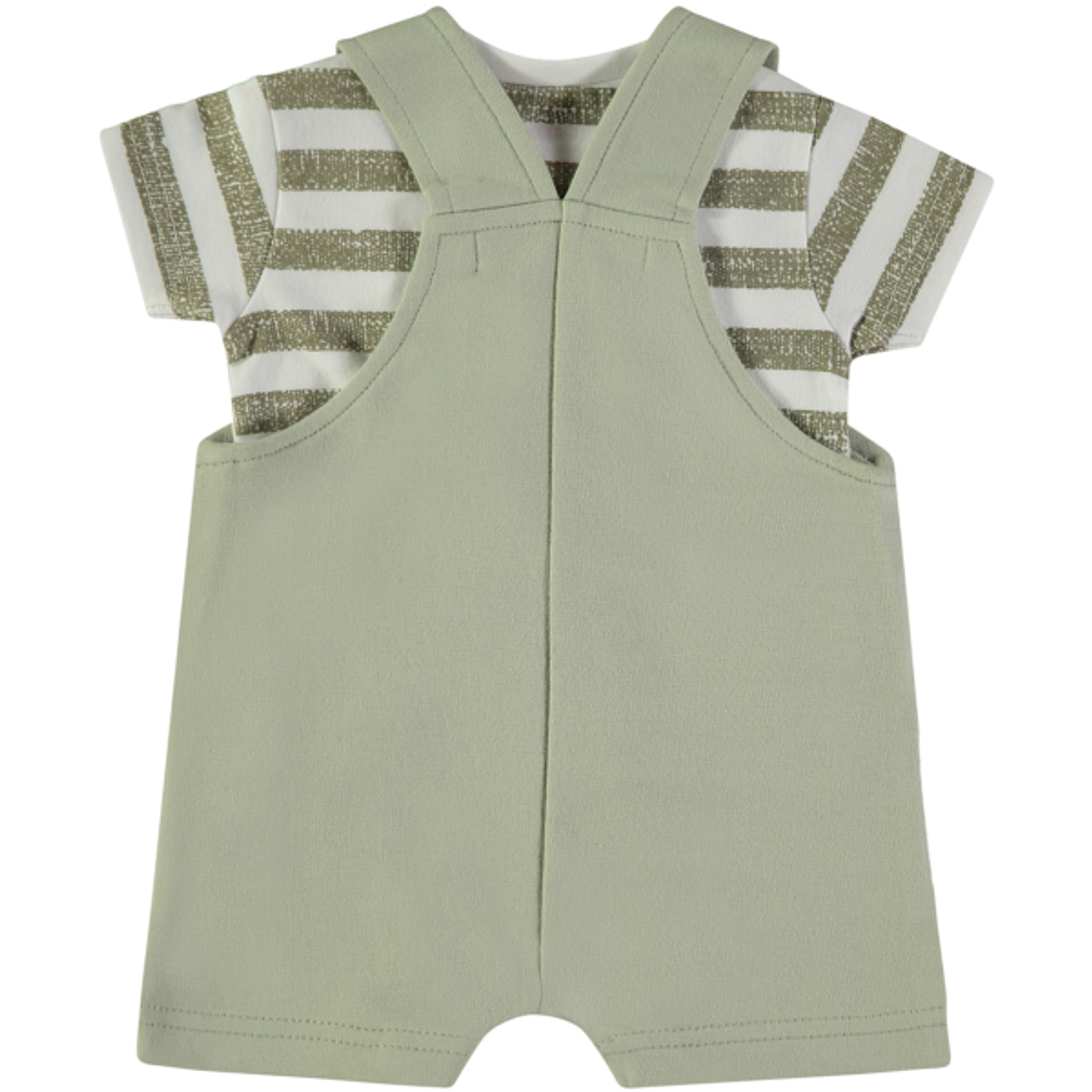 Jardineira com t-shirt croak 3