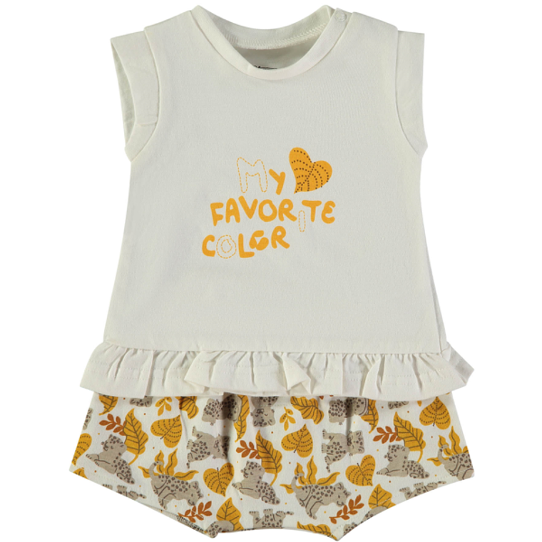 Conjunto t-shirt e calção 1