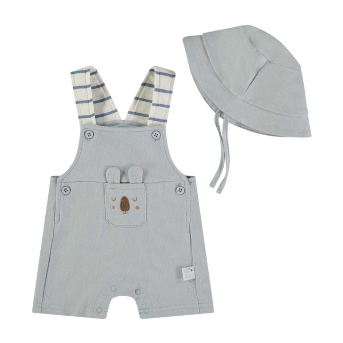 Jardineira com chapéu 1