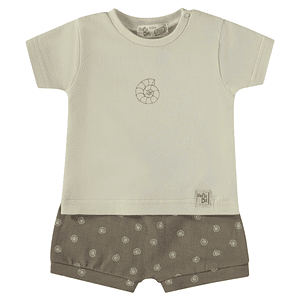 Conjunto t-shirt e calção