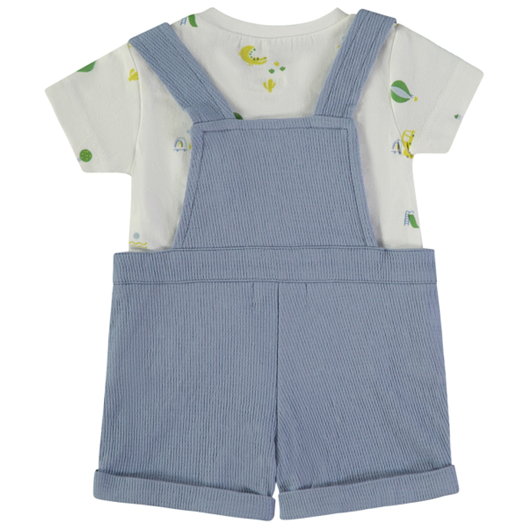 Jardineira com t-shirt 3