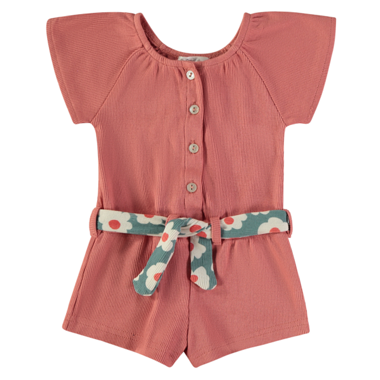 Macacão com cinto 1