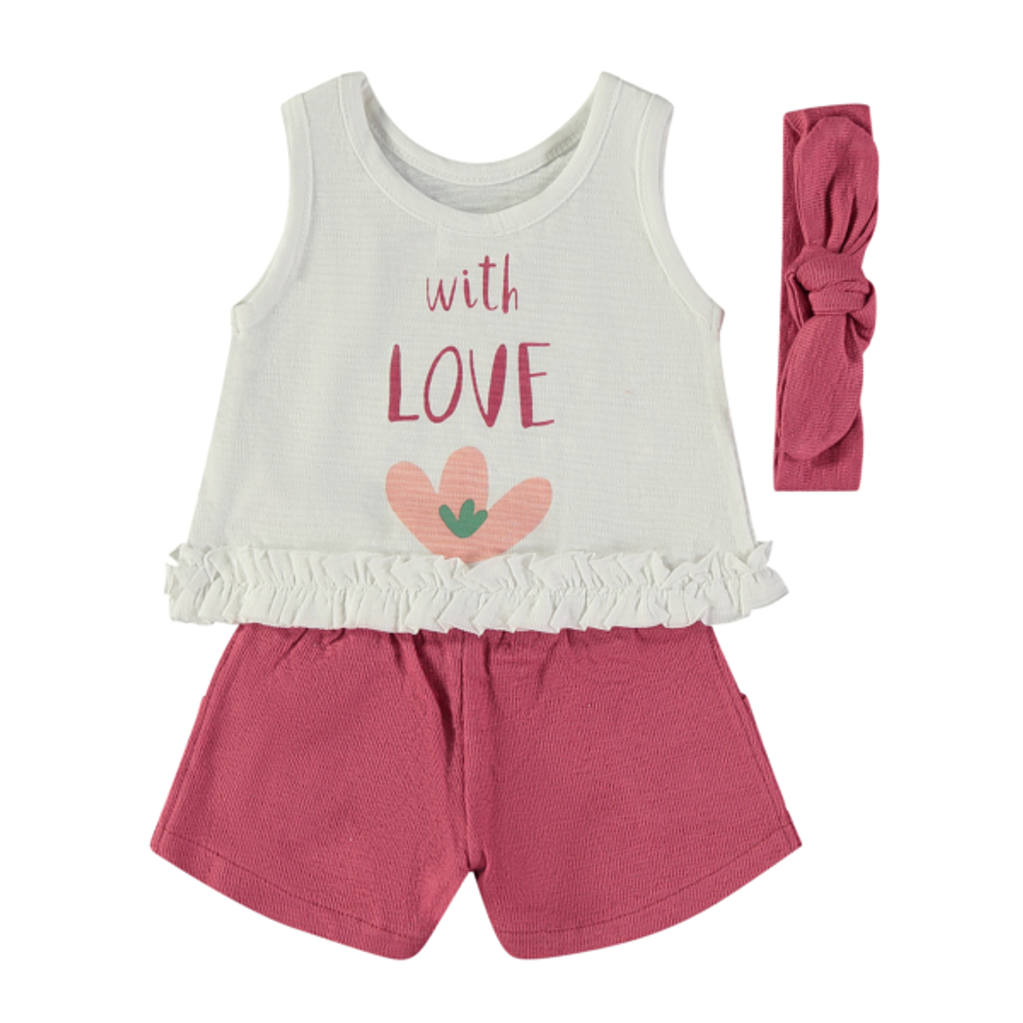 Conjunto calção e t-shirt manga cava 2