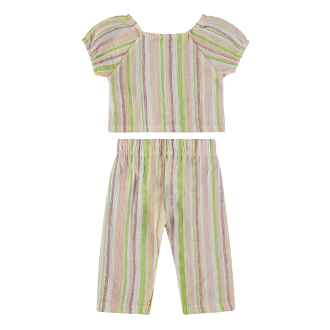 Conjunto de linho calça e top 1