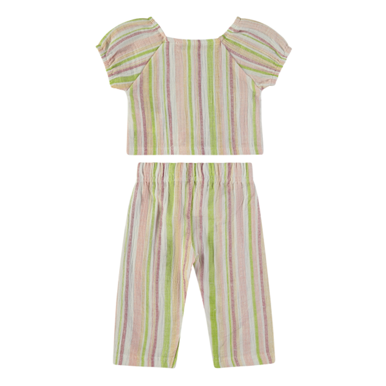 Conjunto de linho calça e top 1