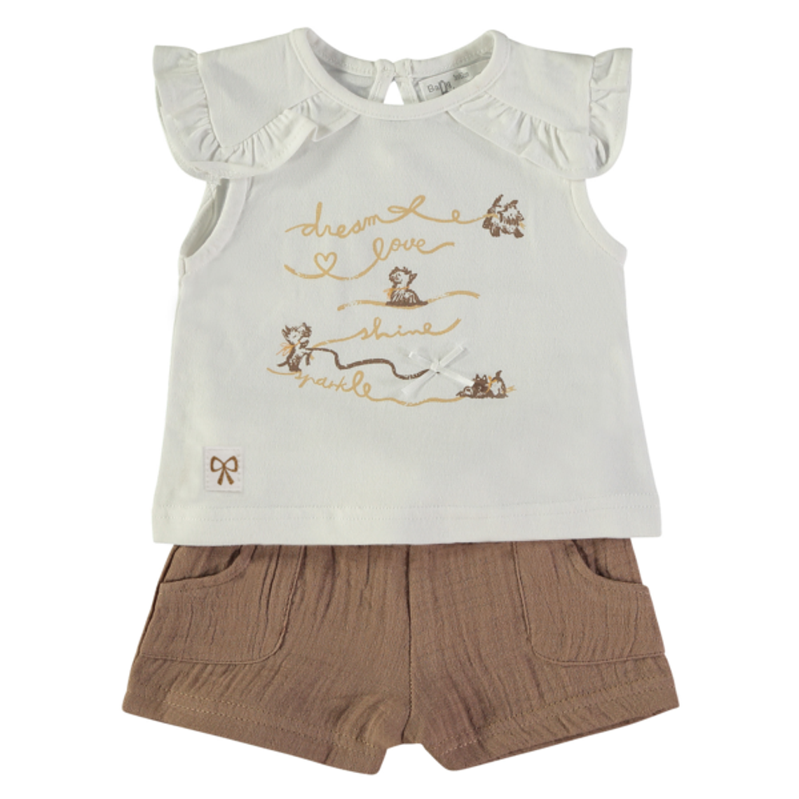 Conjunto t-shirt e calção 1