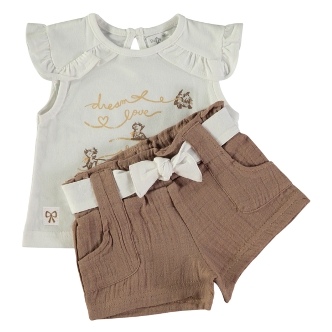 Conjunto t-shirt e calção 2