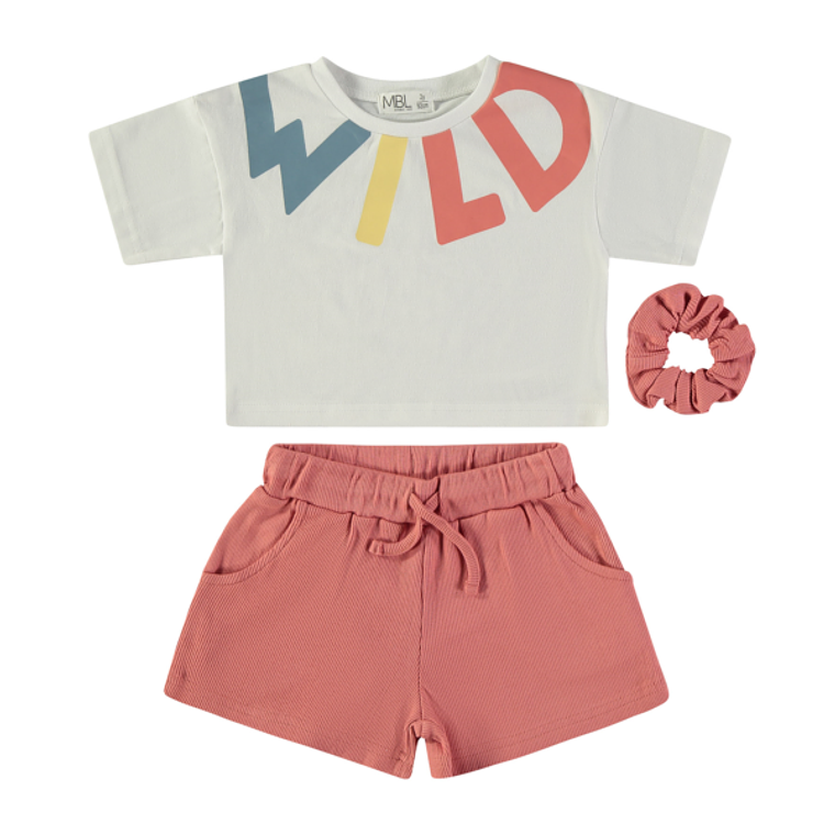 Conjunto t-shirt e calção 2