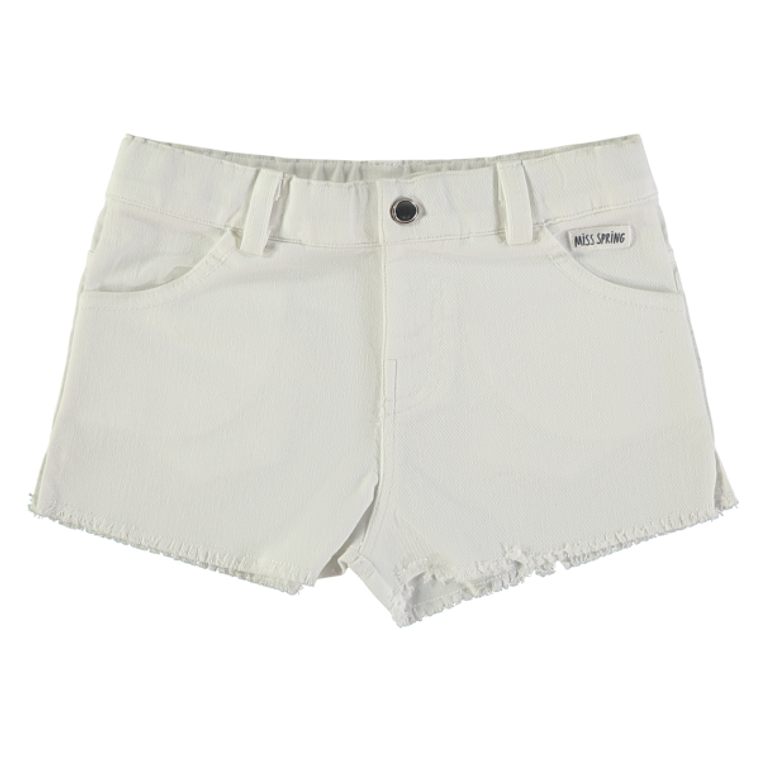 Calça de ganga branco 1