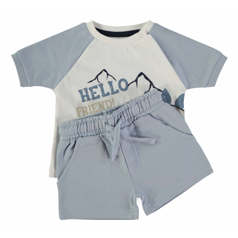 Conjunto t-shirt e calção 1