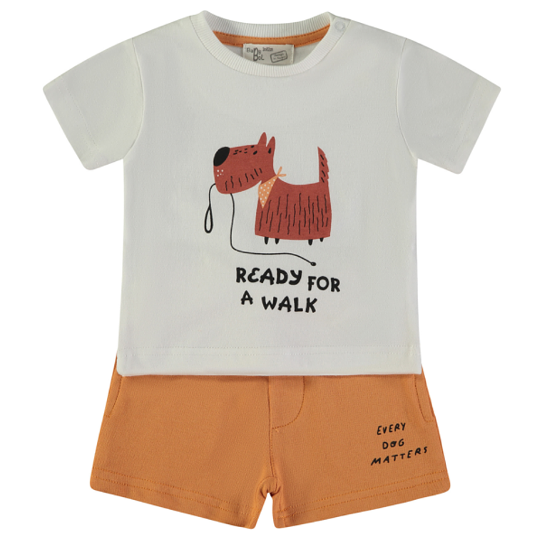 Conjunto t-shirt e calção 1