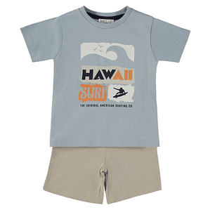 Conjunto t-shirt e calção