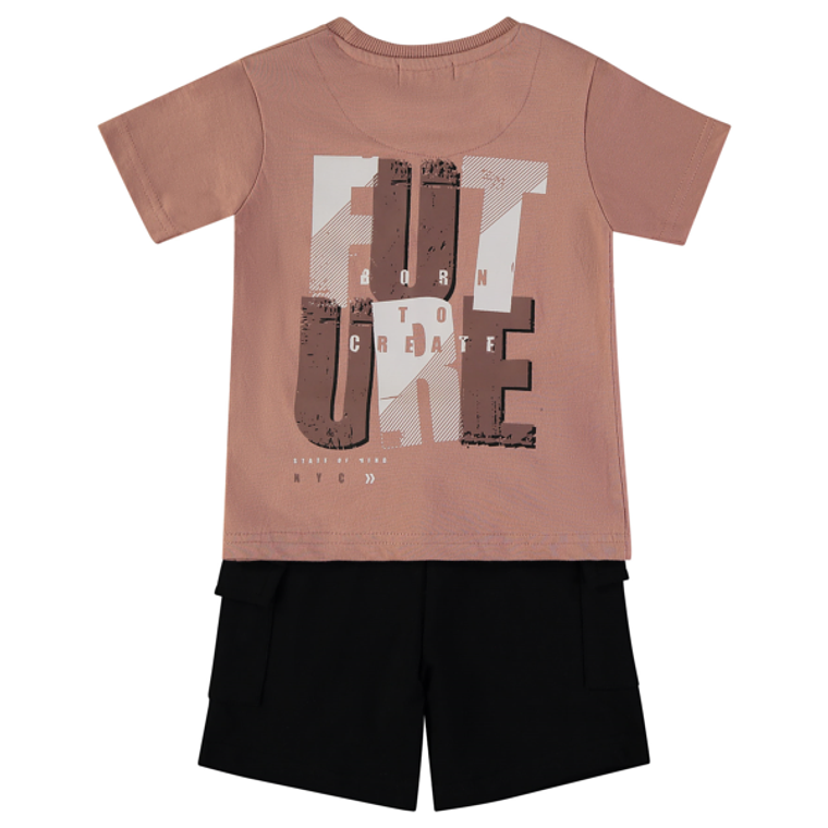 Conjunto t-shirt e calção 2