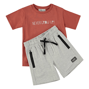 Conjunto t-shirt e calção