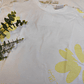 T-shirt manga curta flor amarela - Thumbnail 1