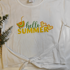 T-shirt hello summer