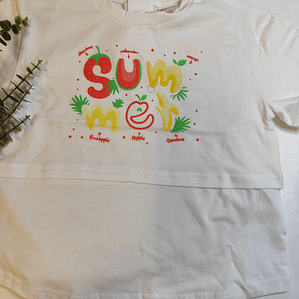 Conjunto t-shirt e calção