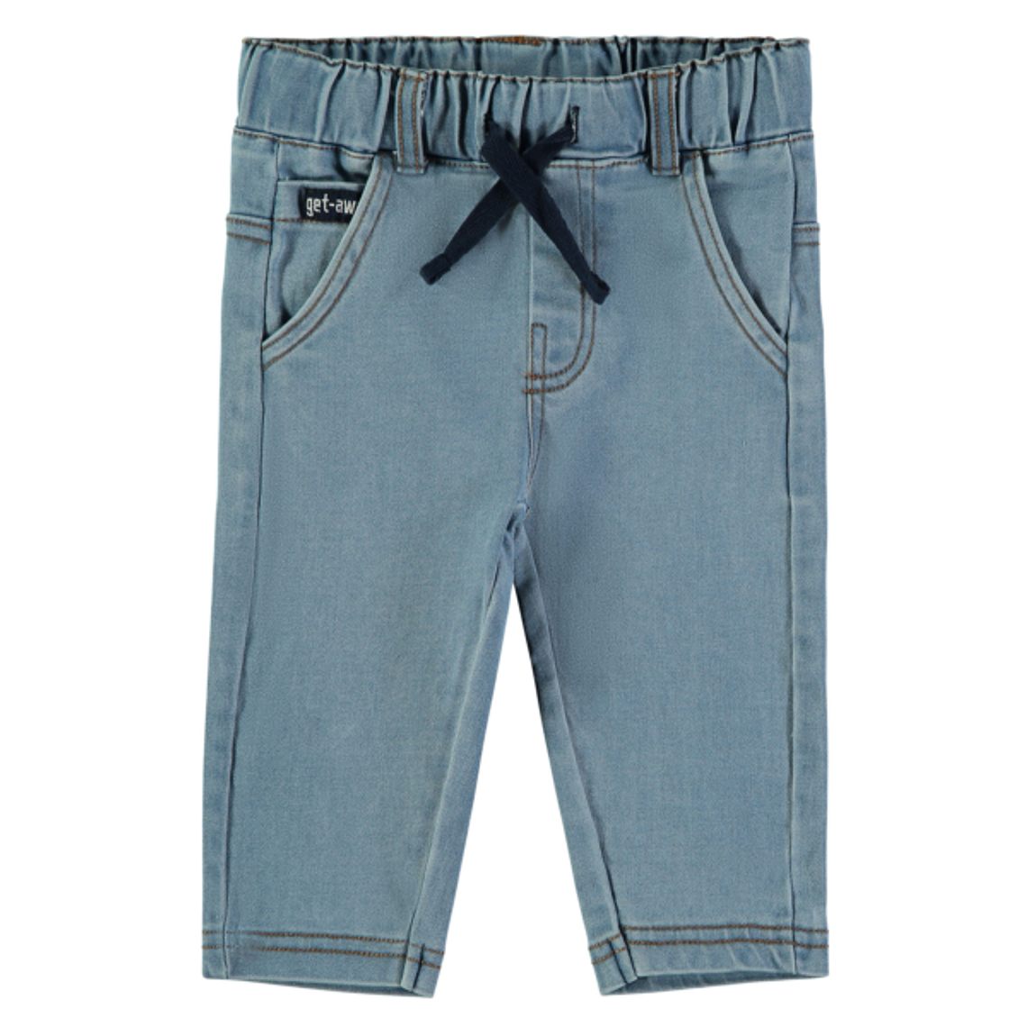 Calças de ganga com elástico 1