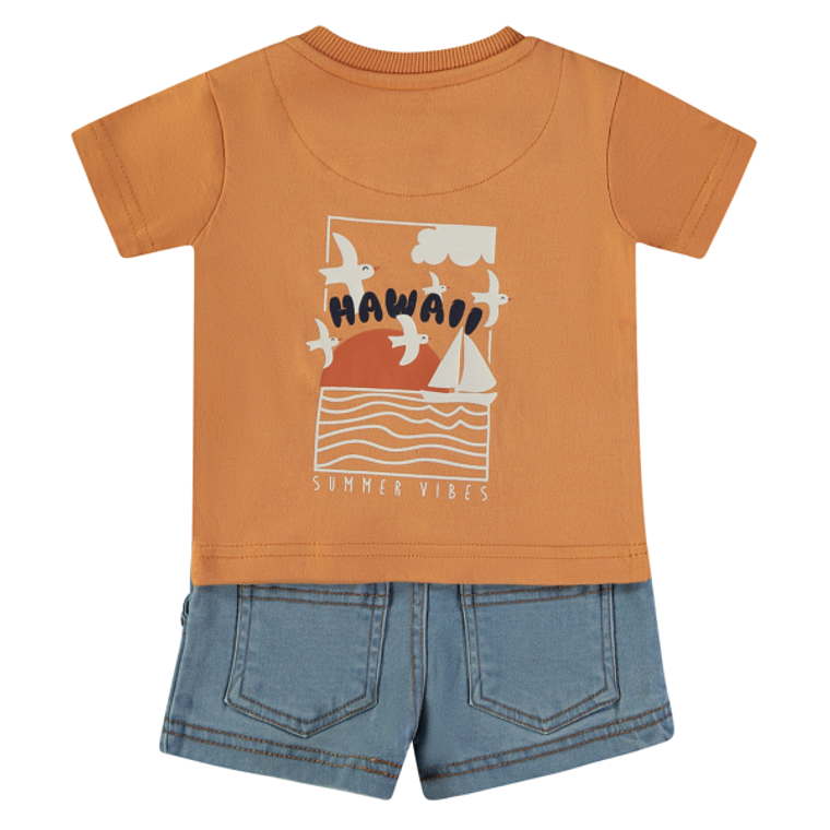 Conjunto t-shirt e calção 2