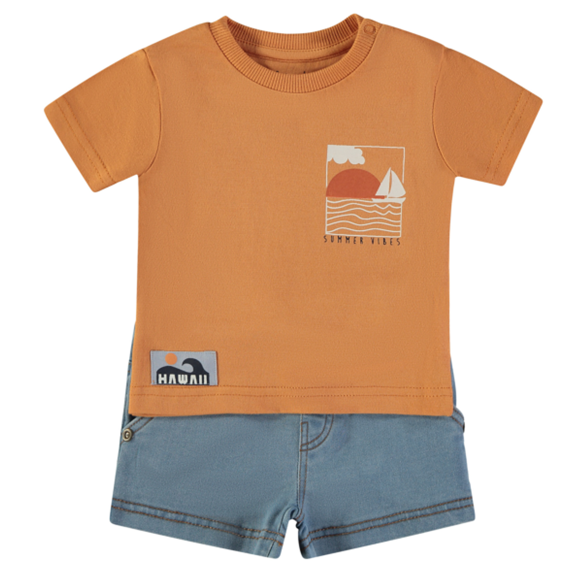 Conjunto t-shirt e calção 1