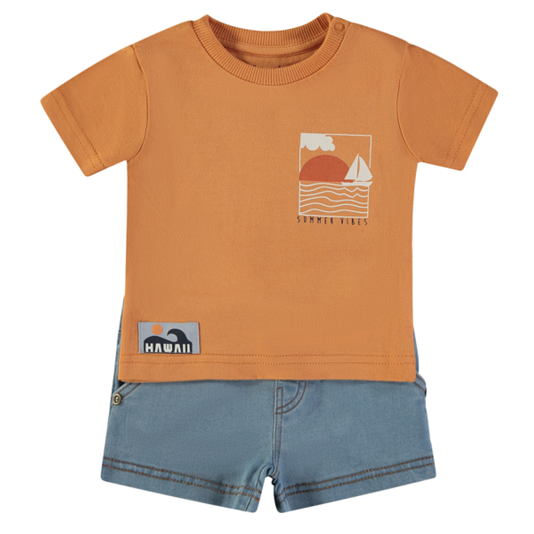 Conjunto t-shirt e calção 1