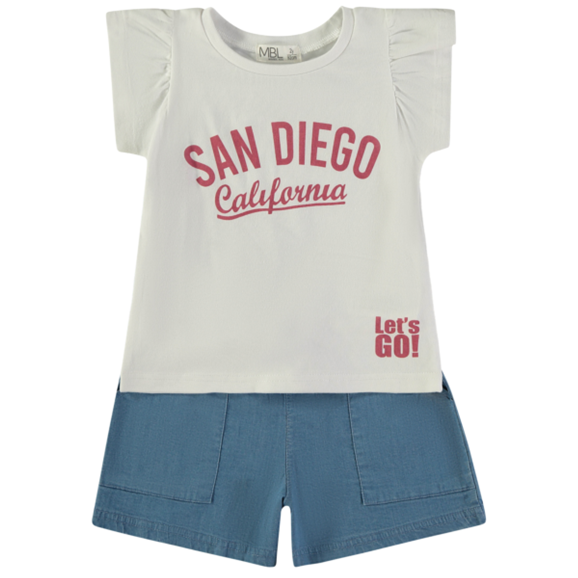 Conjunto t-shirt e calção 1