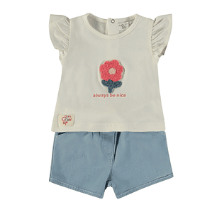 Conjunto t-shirt e calção