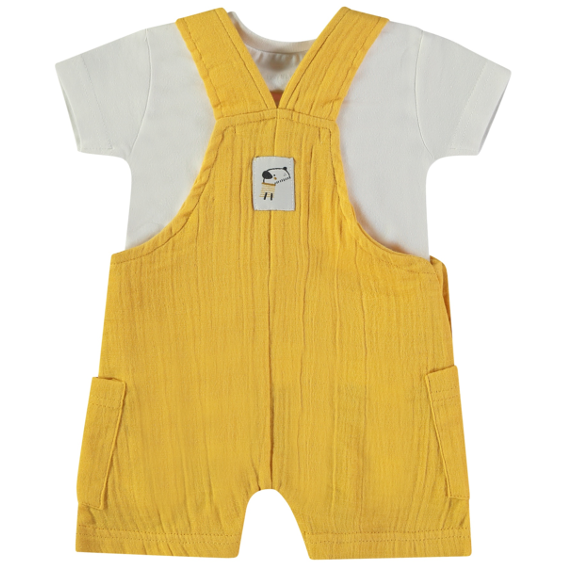 Jardineira com t-shirt 3