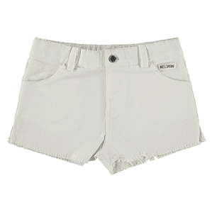 Calção ganga branco